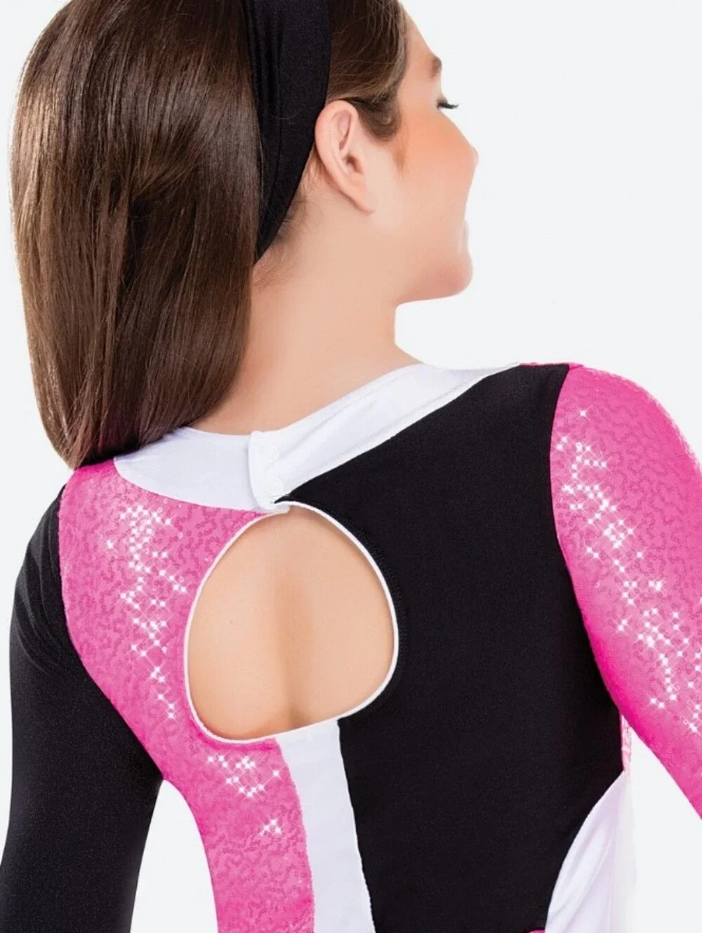 Revolution Dance Costume A BEAT GOES ON STYLE# RC20918 Hot Pink/Black XXLC